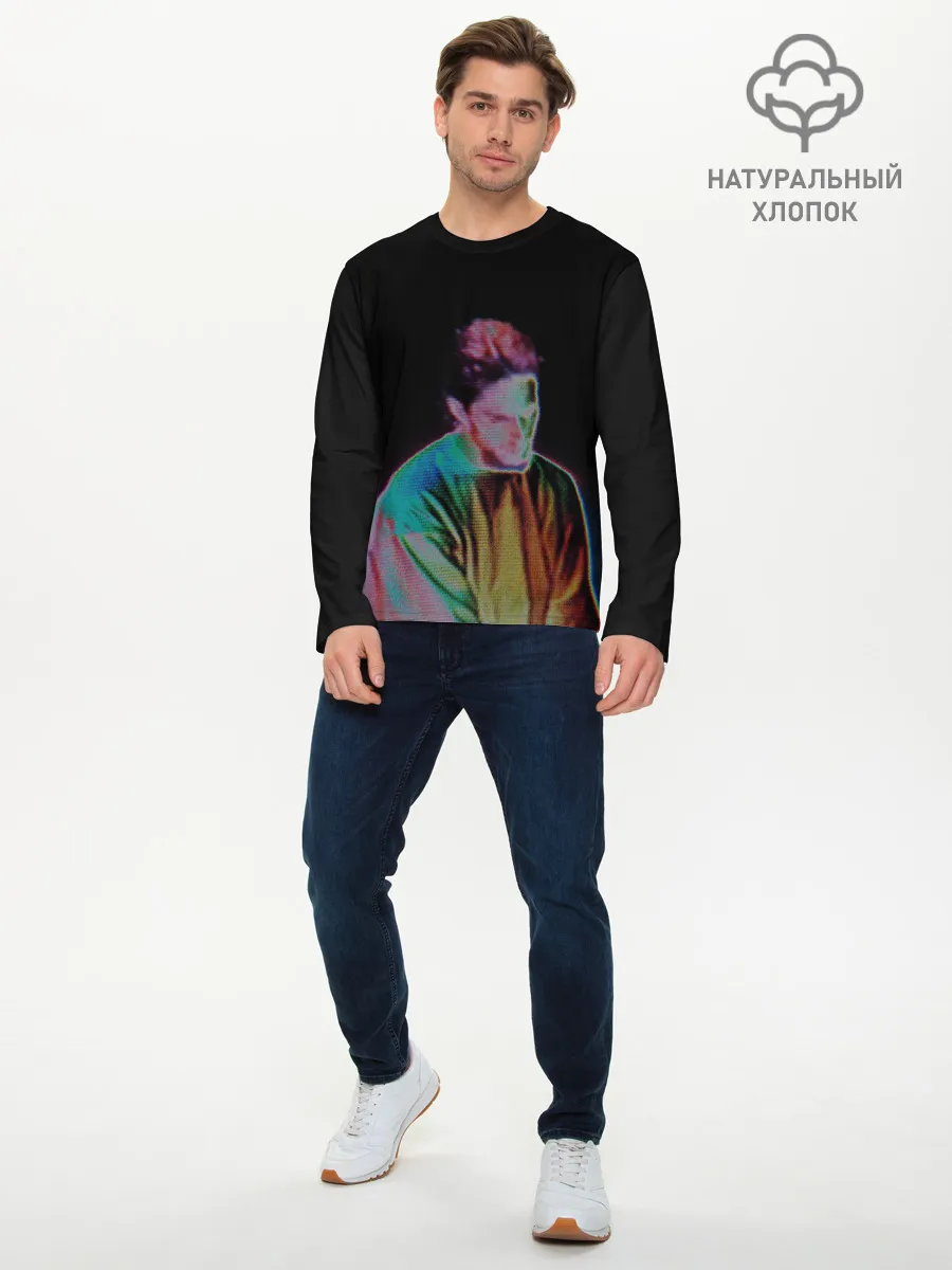 Мужской лонгслив базовый / Bones Art 2