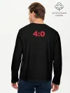 Мужской лонгслив базовый / Never Give UP 4-0