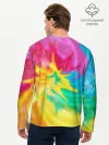 Мужской лонгслив базовый / Tie-Dye