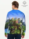 Мужской лонгслив базовый / MINECRAFT