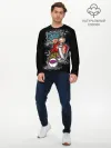 Мужской лонгслив базовый / Граффити