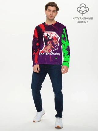 Мужской лонгслив базовый / XXXTENTACION.