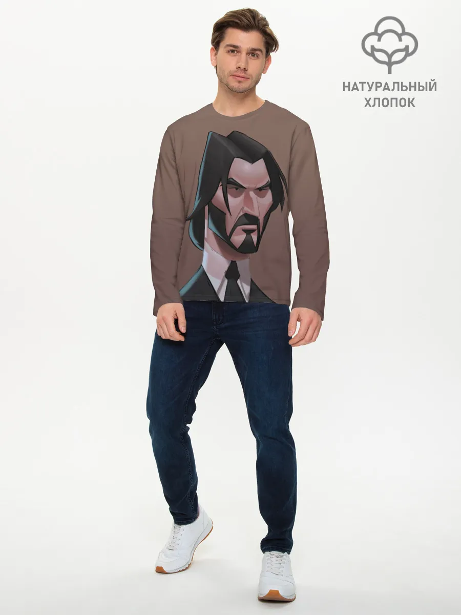 Мужской лонгслив базовый / Фортнайт Уик