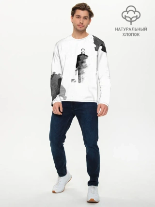 Мужской лонгслив базовый / Джон Уик