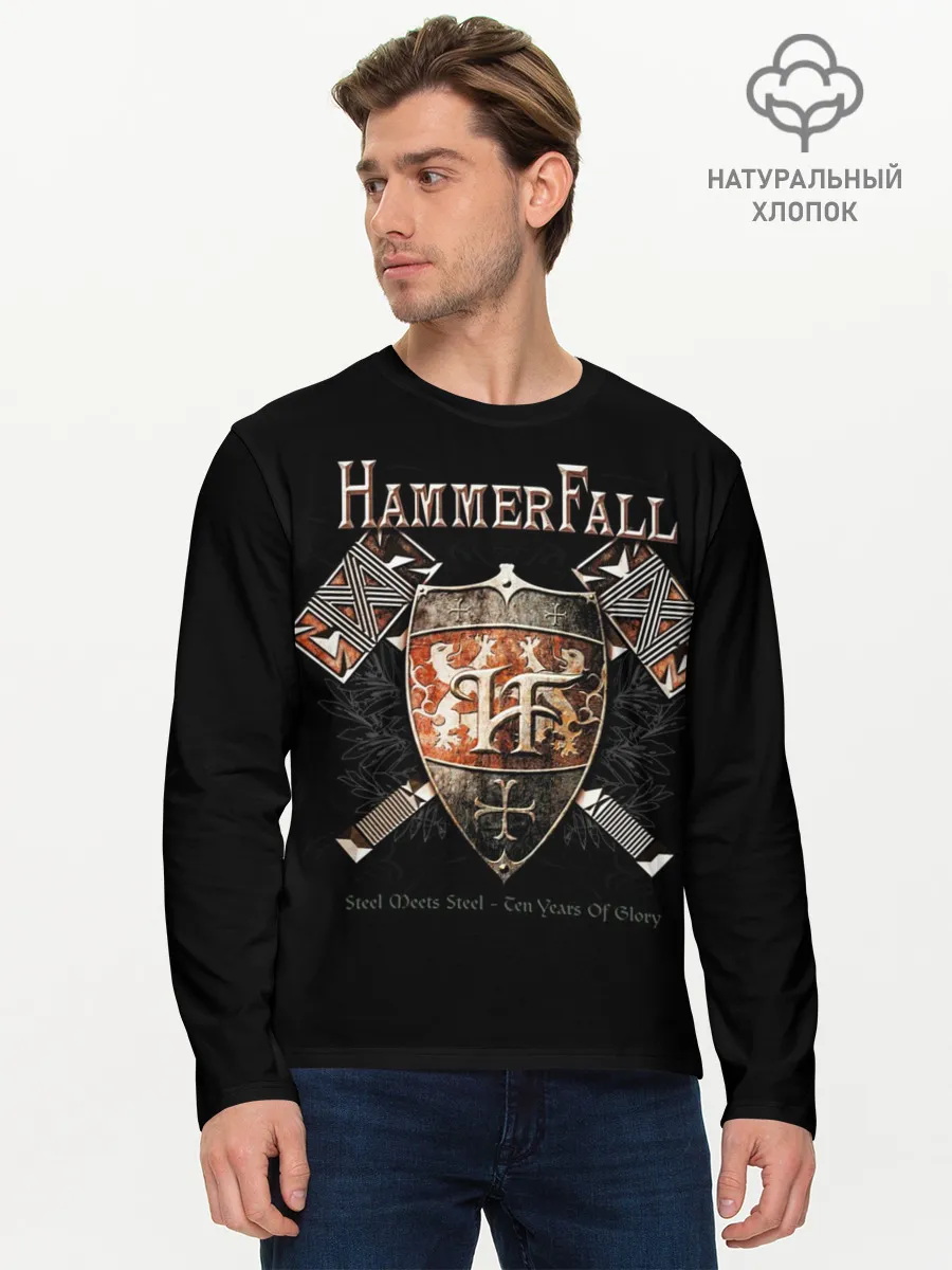 Мужской лонгслив базовый / HammerFall