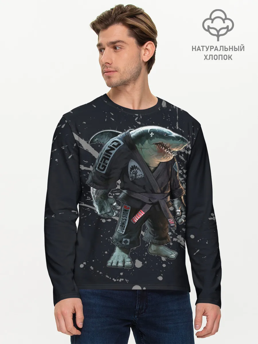 Мужской лонгслив базовый / Judo