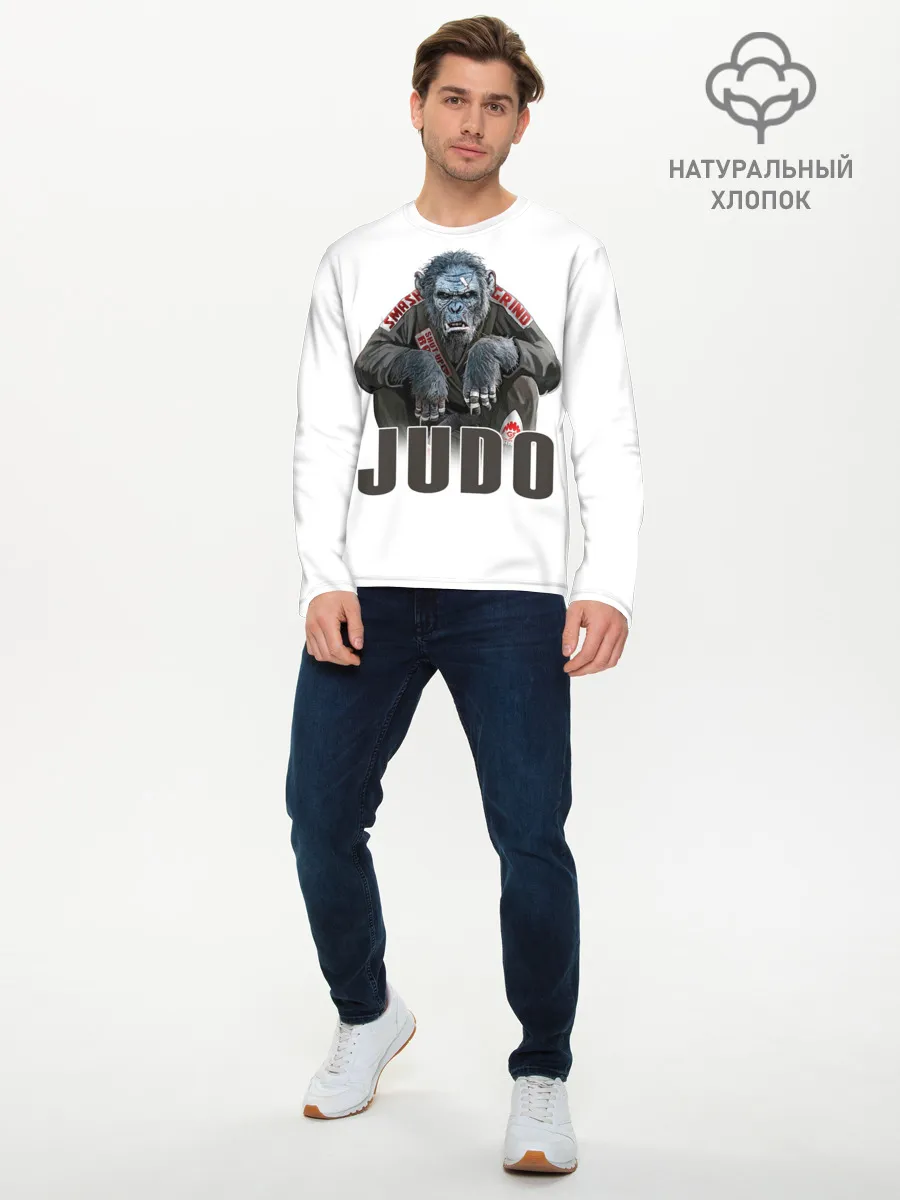 Мужской лонгслив базовый / Judo