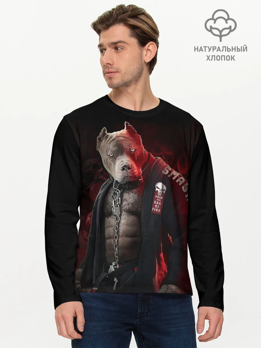 Мужской лонгслив базовый / The Animals