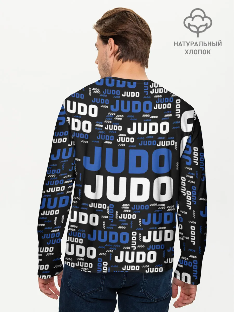 Мужской лонгслив базовый / Дзюдо