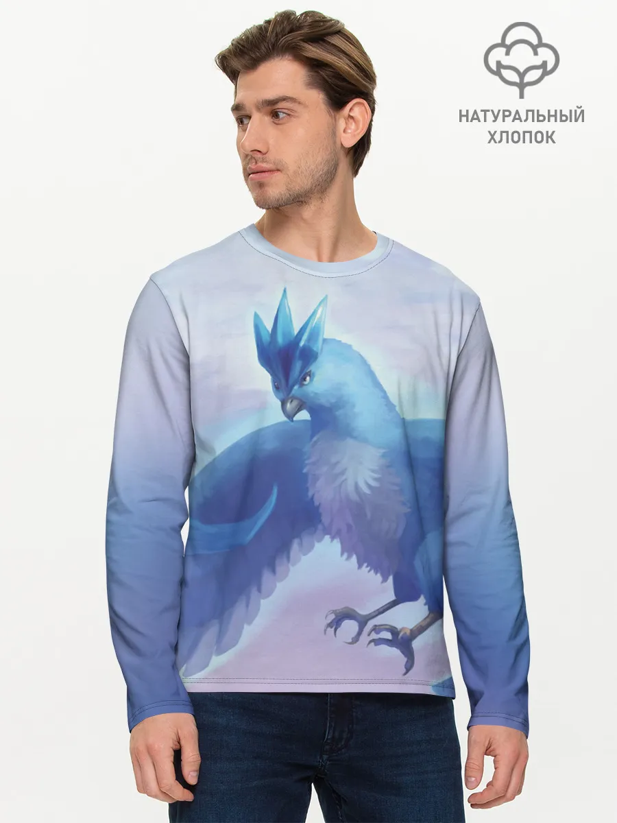 Мужской лонгслив базовый / Мистик