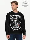 Мужской лонгслив базовый / NOFX