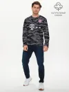 Мужской лонгслив базовый / Bayern away gk 18-19
