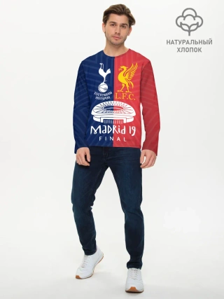 Мужской лонгслив базовый / Champions Final