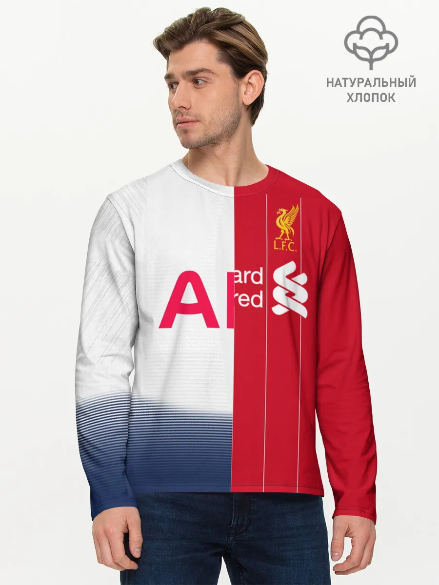 Мужской лонгслив базовый / Liverpool vs Tottenham