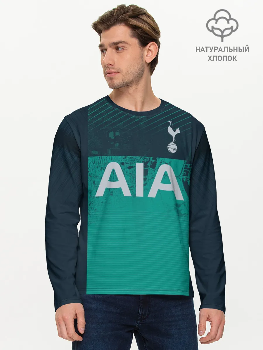 Мужской лонгслив базовый / Dele Alli third 18-19