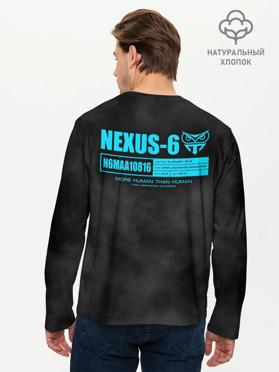 Мужской лонгслив базовый / Бегущий по лезвию