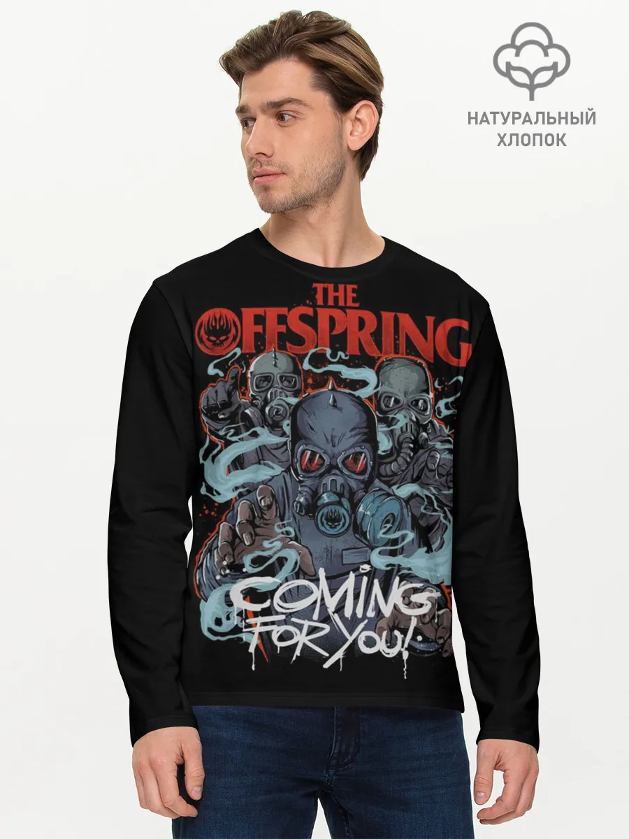 Мужской лонгслив базовый / Offspring