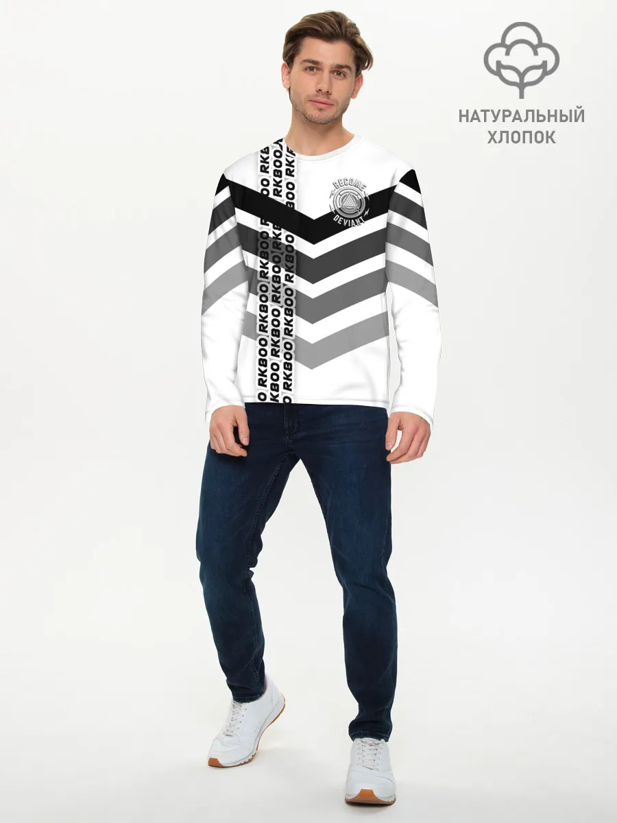 Мужской лонгслив базовый / RK800 become deviant