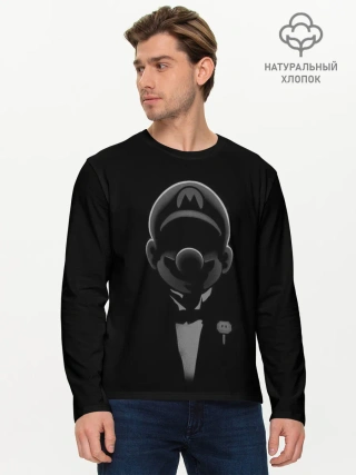 Мужской лонгслив базовый / Mario