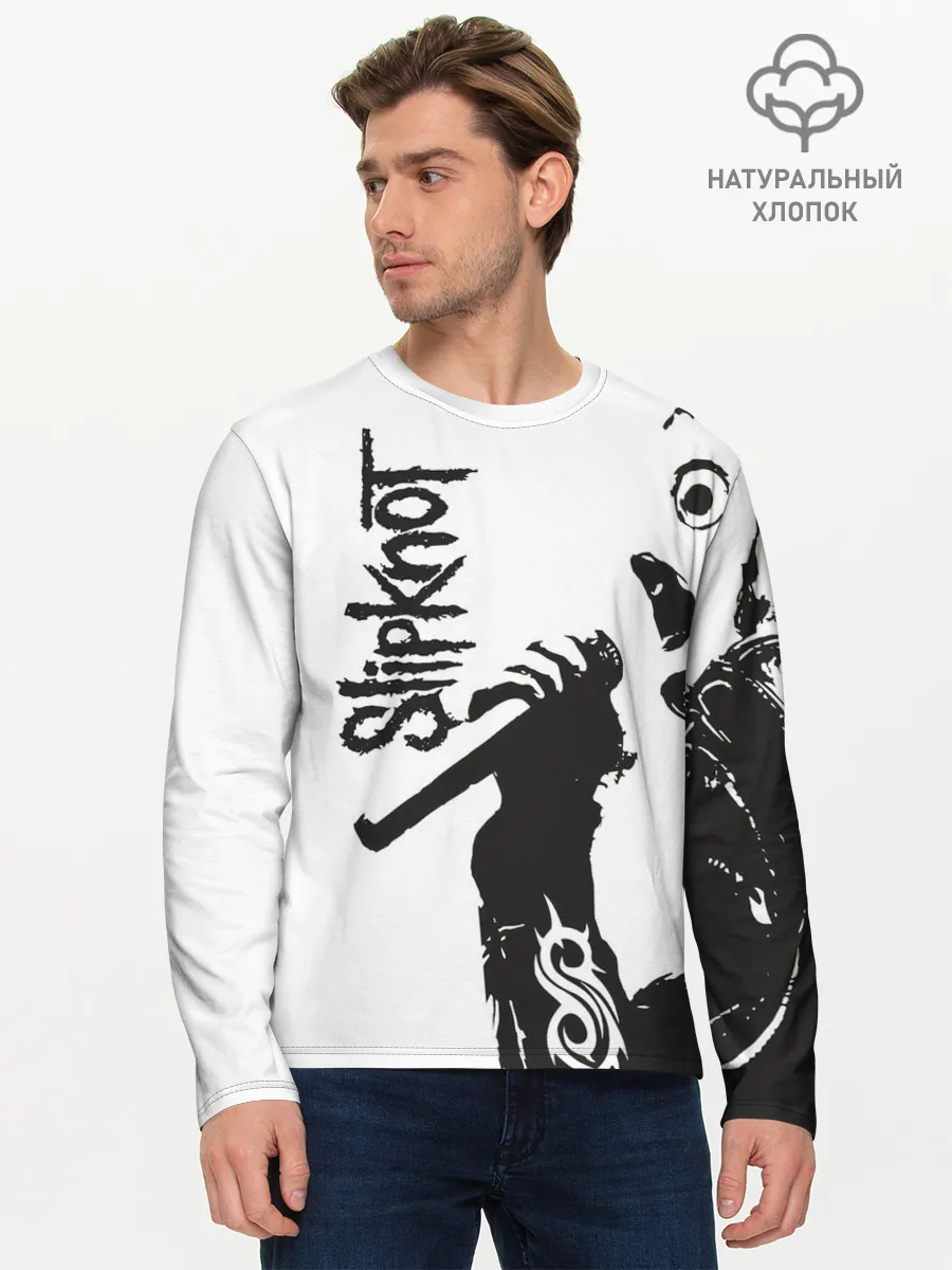 Мужской лонгслив базовый / Slipknot.