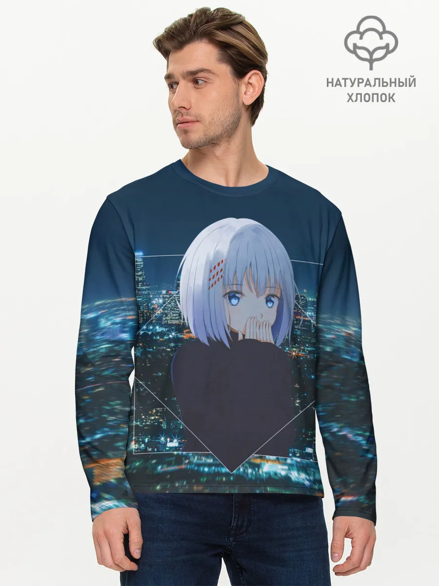 Мужской лонгслив базовый / Origami Tobiichi