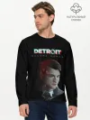 Мужской лонгслив базовый / Detroit: Become Human.