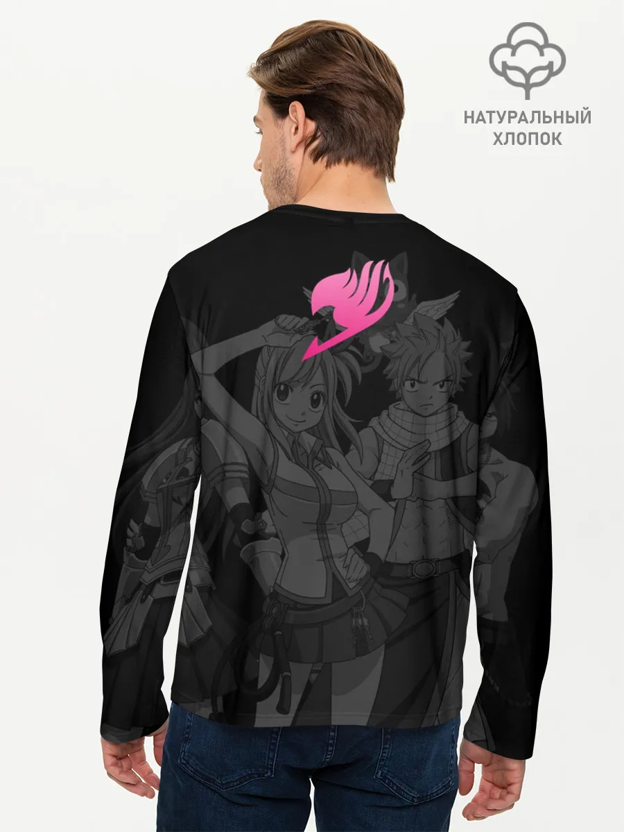 Мужской лонгслив базовый / Fairy Tail, Люси
