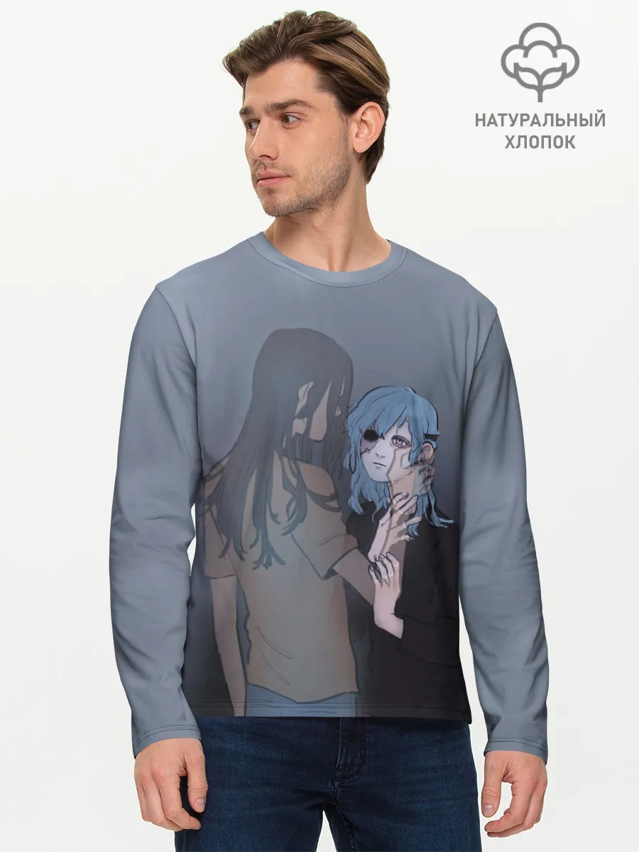 Мужской лонгслив базовый / Sally Love