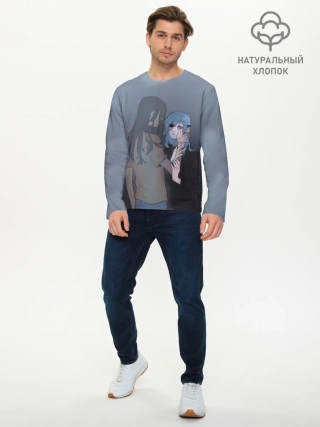 Мужской лонгслив базовый / Sally Love