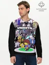 Мужской лонгслив базовый / UNDERTALE