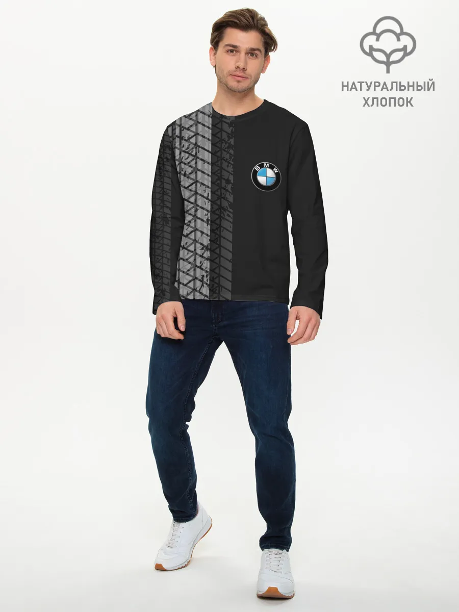 Мужской лонгслив базовый / BMW
