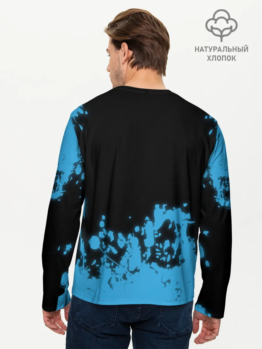 Мужской лонгслив базовый / Detroit: Become Human.