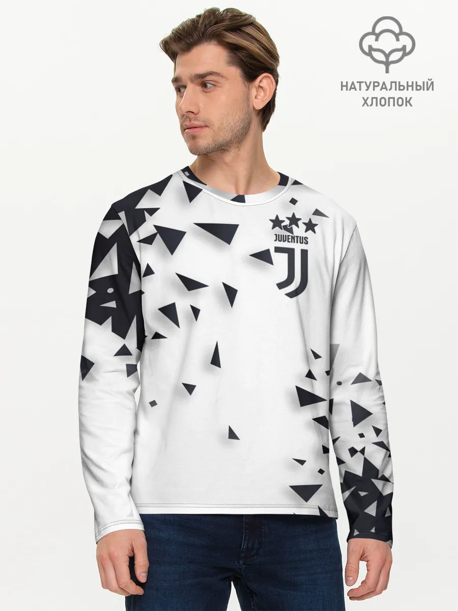 Мужской лонгслив базовый / Juventus