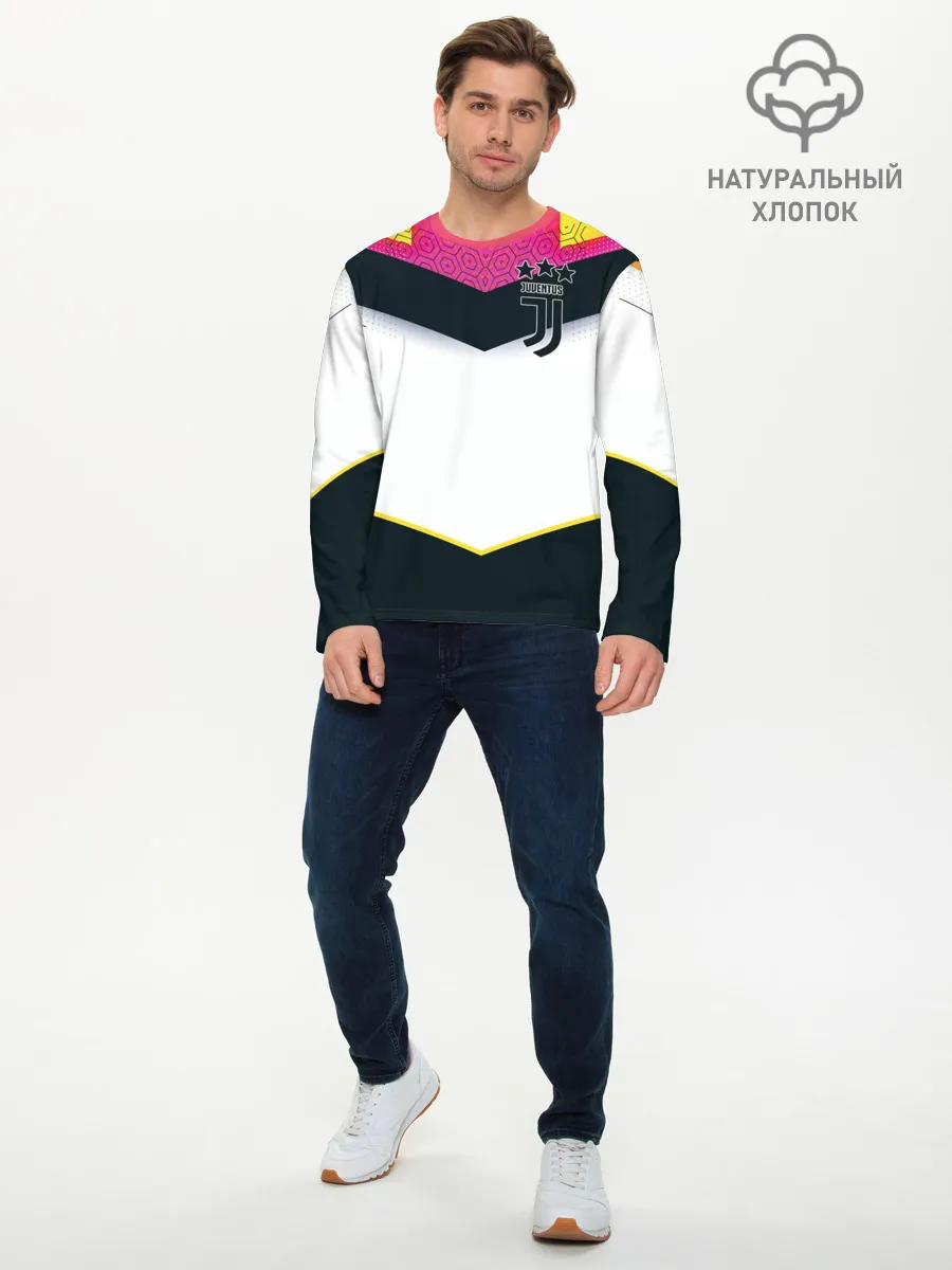 Мужской лонгслив базовый / Juventus