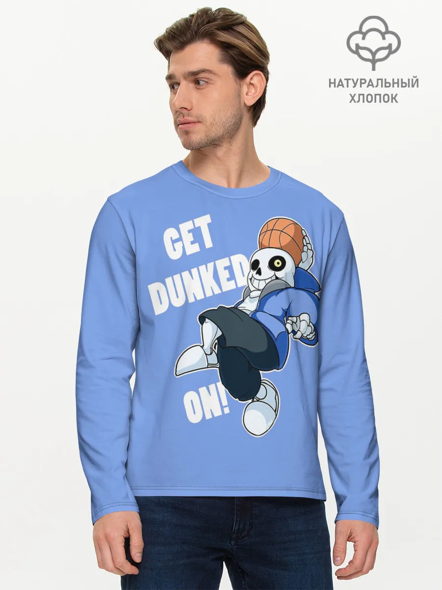 Мужской лонгслив базовый / GET DUNKED
