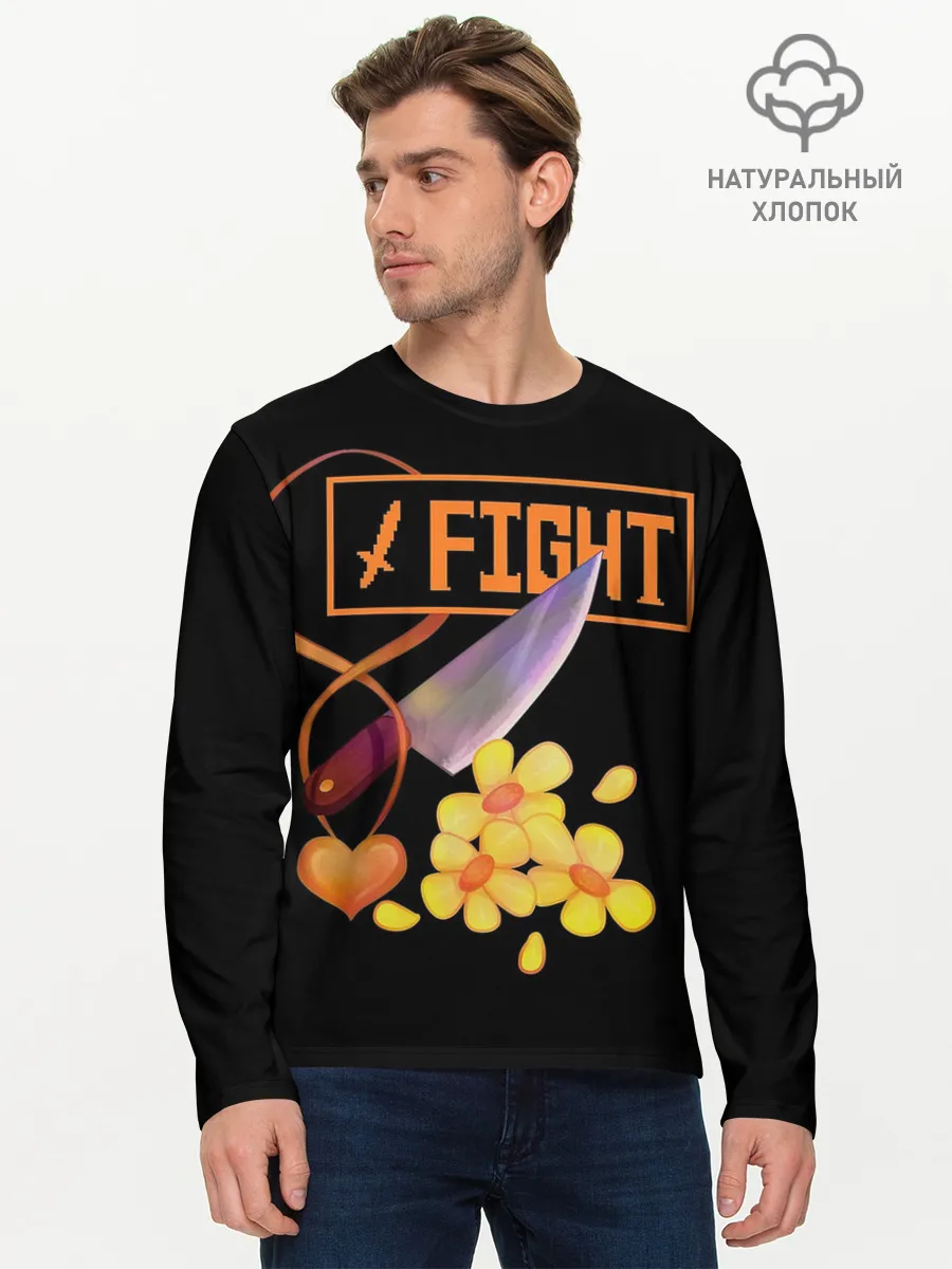 Мужской лонгслив базовый / FIGHT
