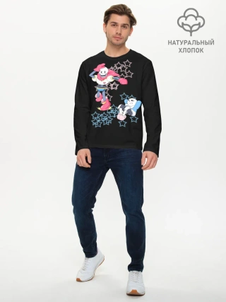 Мужской лонгслив базовый / Undertale