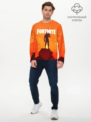 Мужской лонгслив базовый / Fortnite.