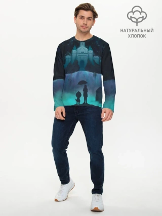 Мужской лонгслив базовый / undertale