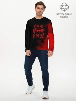 Мужской лонгслив базовый / Maggots - Slipknot