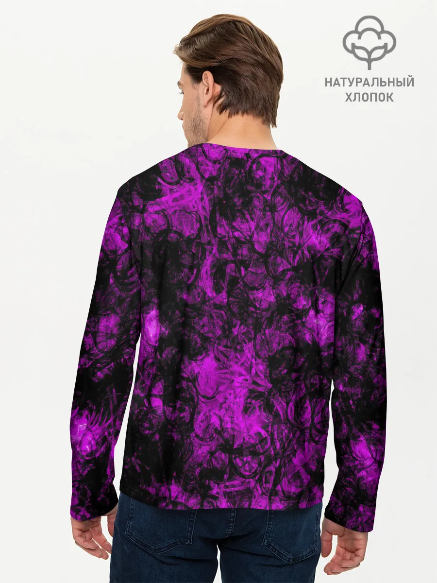 Мужской лонгслив базовый / Undertale Sans.