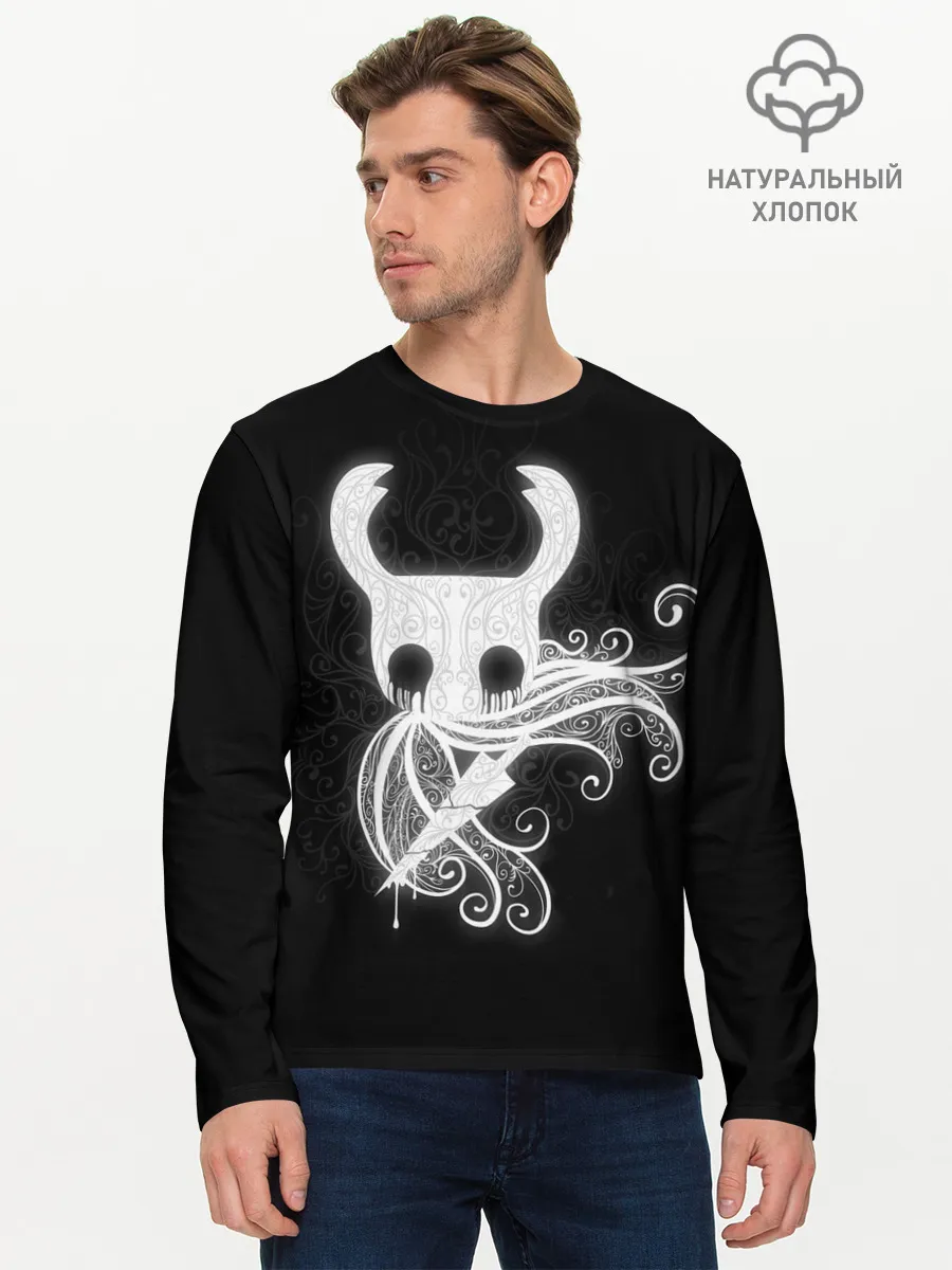 Мужской лонгслив базовый / Hollow Knight..