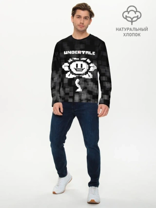 Мужской лонгслив базовый / Undertale.