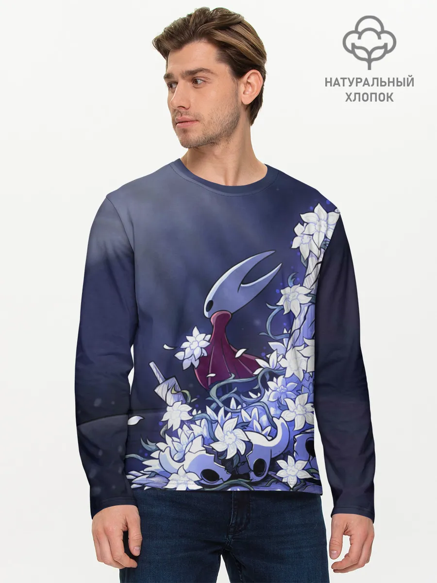 Мужской лонгслив базовый / Hollow Knight
