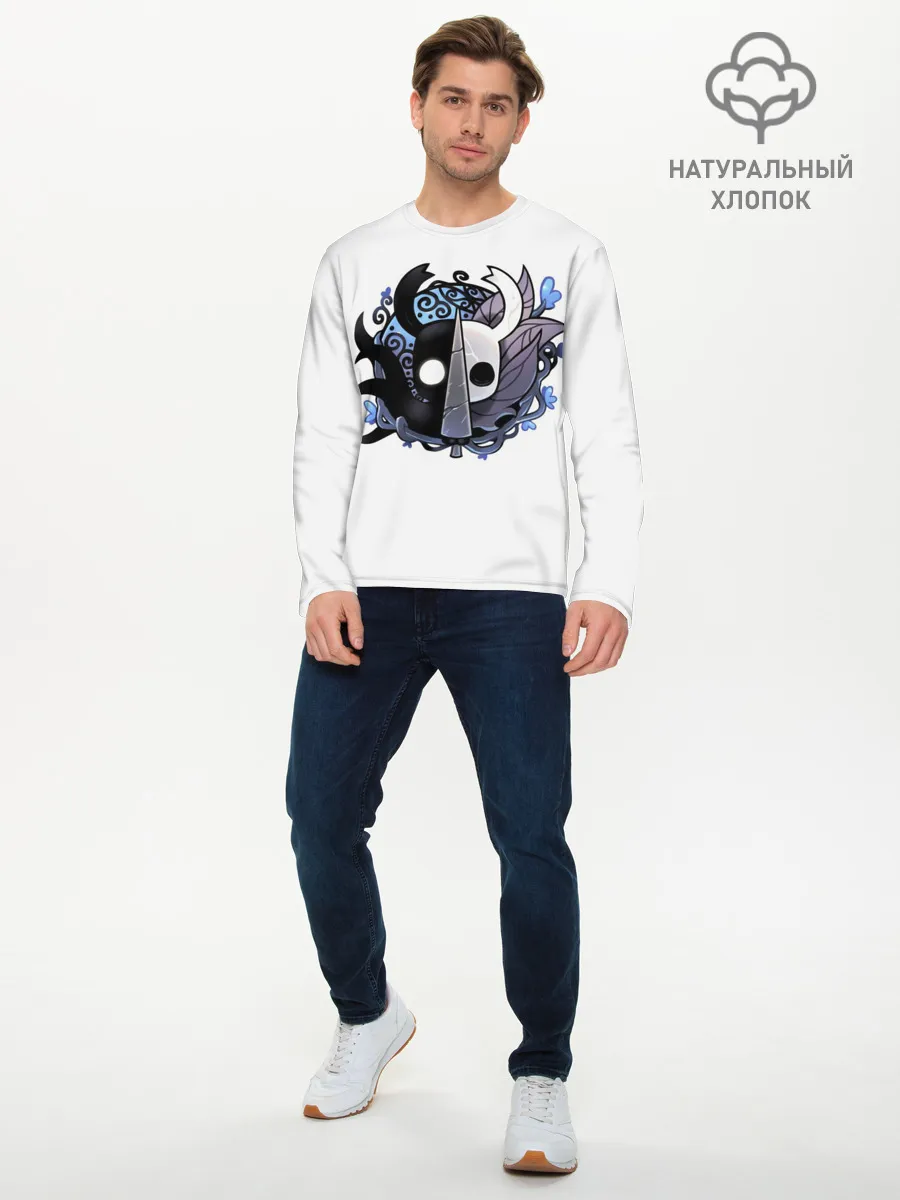 Мужской лонгслив базовый / Hollow Knight