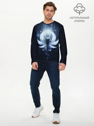 Мужской лонгслив базовый / Hollow Knight