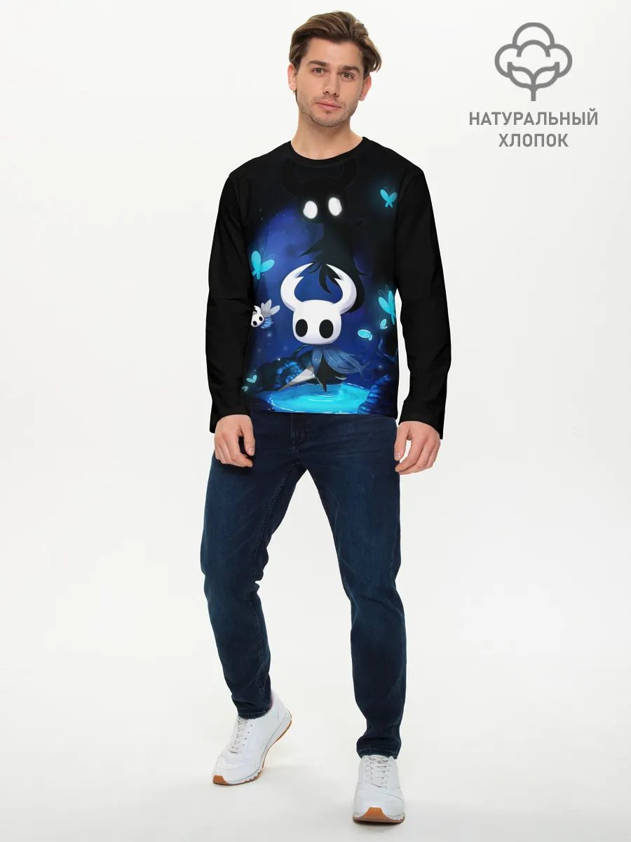 Мужской лонгслив базовый / Hollow Knight