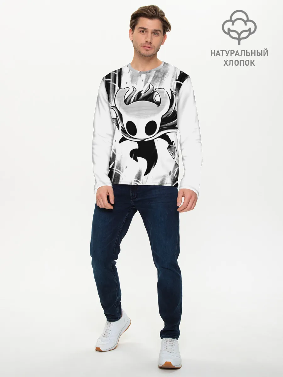 Мужской лонгслив базовый / Hollow Knight