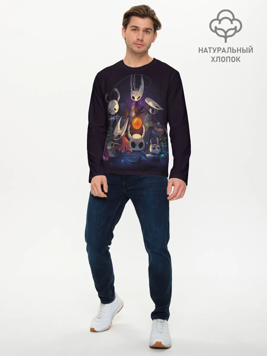 Мужской лонгслив базовый / Hollow Knight