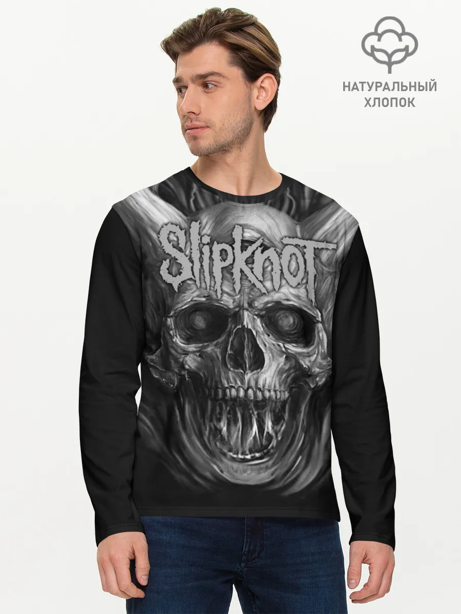 Мужской лонгслив базовый / Slipknot